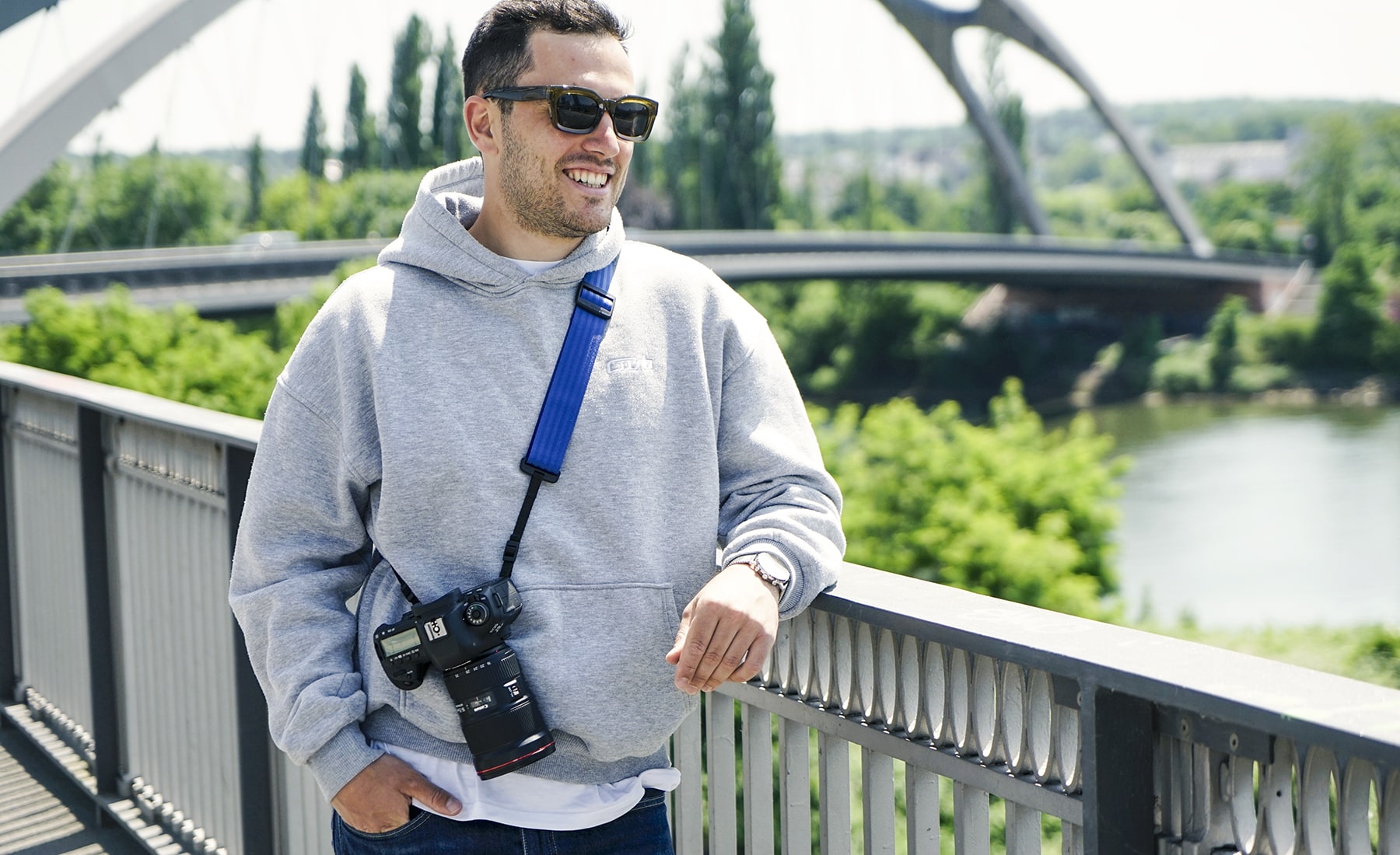 SPINN adjustable camera strap - the best camera strap available